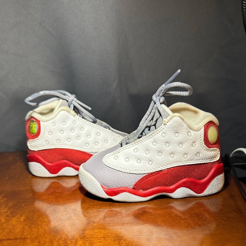Nike Air Jordan Retro Grey toe 2014 white red and grey 5C